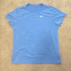 Blue Nike Active Top